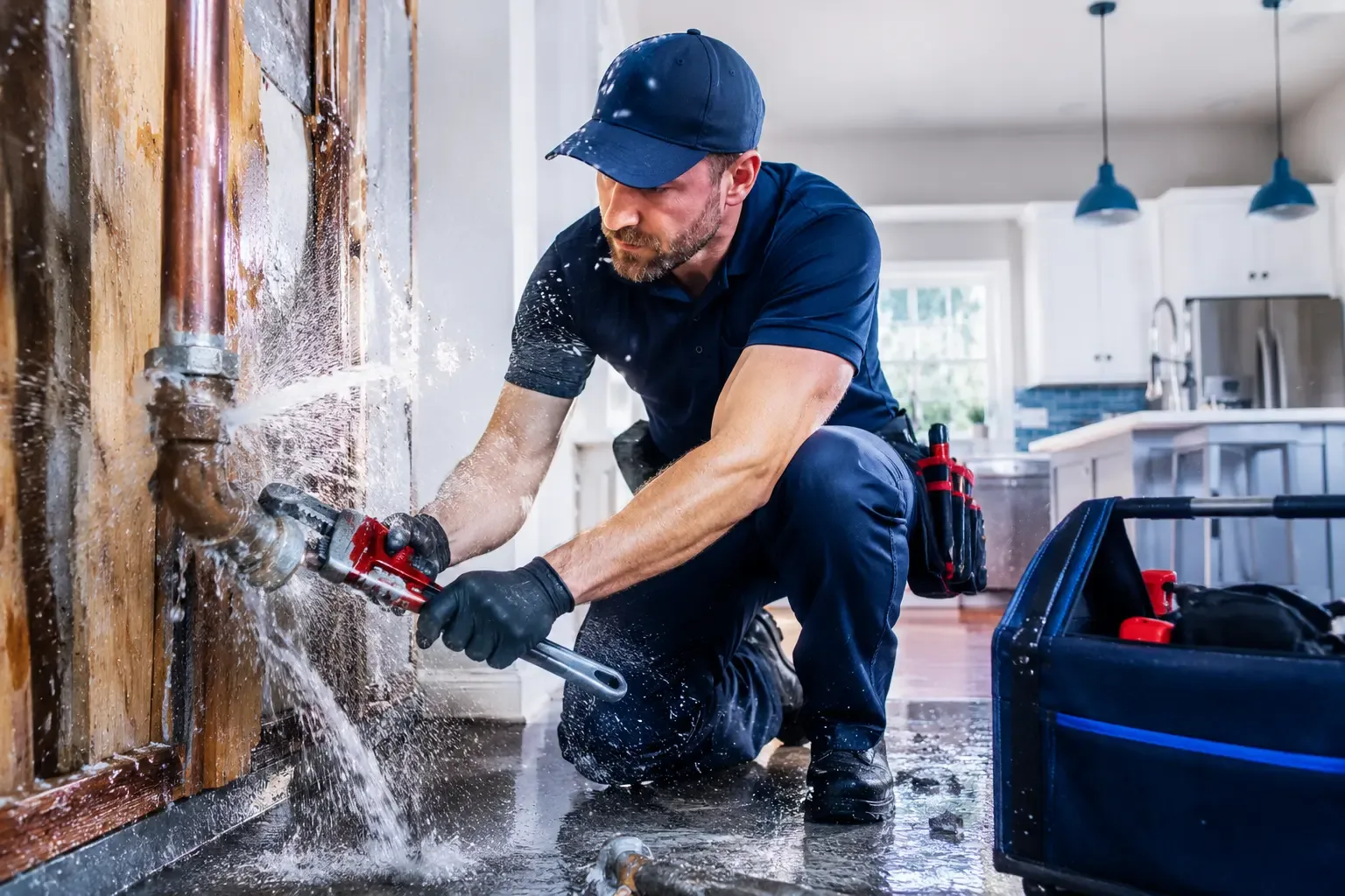 Emergency pipe repair in Ohio